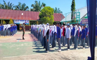 SMA NEGERI 9 KOTA BENGKULU BERSAMA KOREM 041 GAMAS BEKERJA SAMA KEGIATAN PENDIDIKAN PENGUATAN KARAKTER