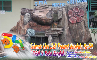 Selamat Hari Jadi Provinsi Bengkulu Ke-54